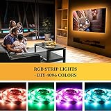 TV LED Backlight for 85-90 inch, 5.9m TV Bias Lighting with Power Supply Led TV Light Bason 5050 RGB Led Strip Light for TV PC Monitor Computer Amdient Lighting - Image 8