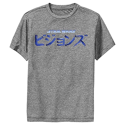 T-shirt Star Wars Visions en maille performance premium pour garçon large