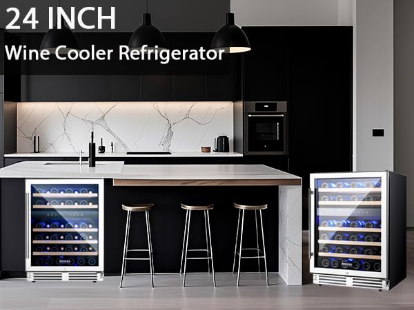 Stainless Steel Wine Cooler Refrigerator