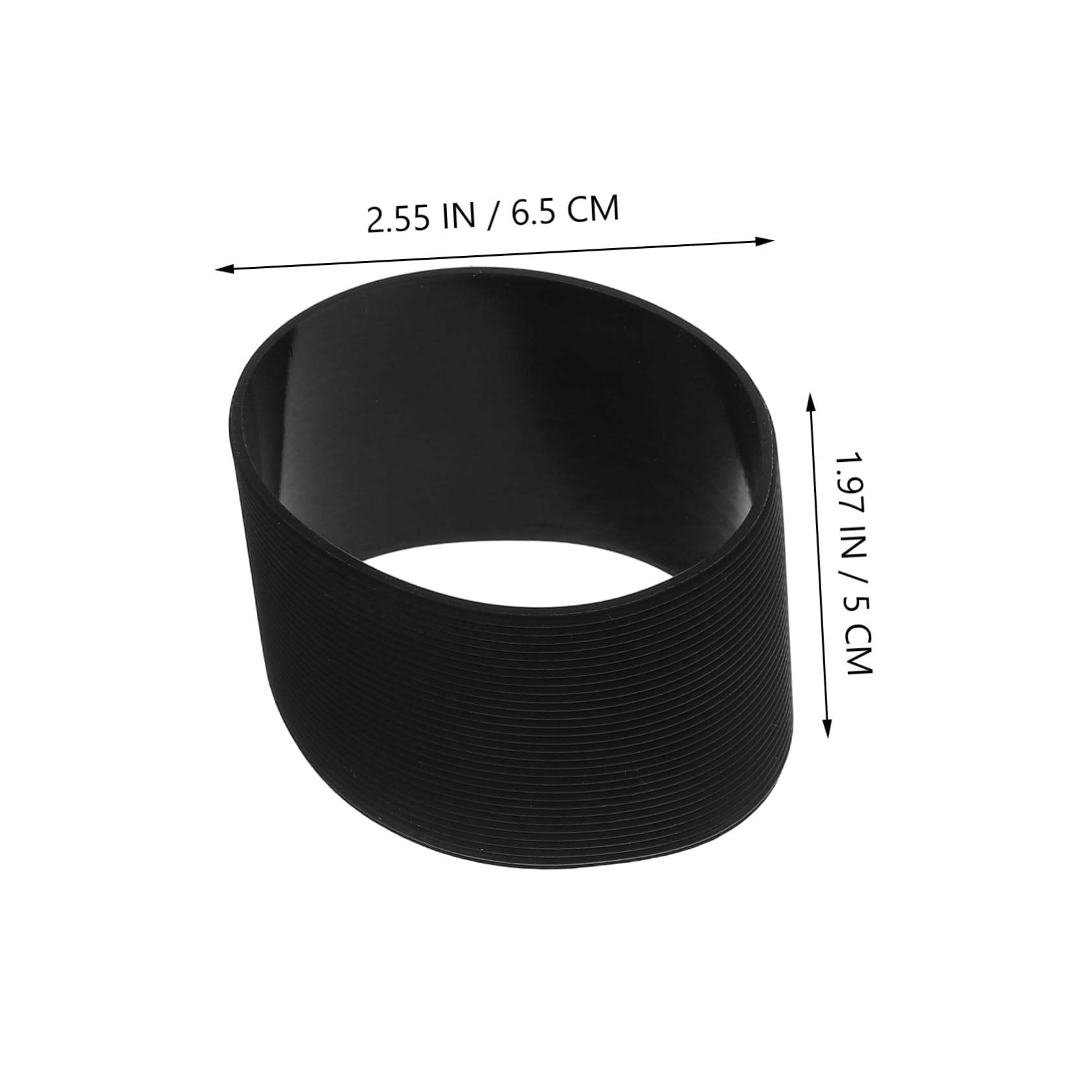 LABRIMP 10 Piezas Fundas de Silicona para Tazas de Café Protector Aislante y Antideslizante para Bebidas para Hogar y