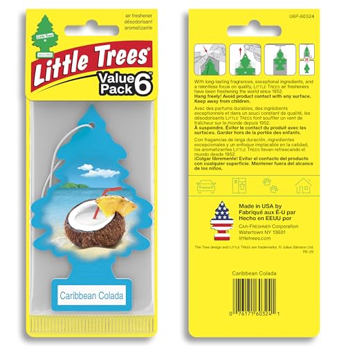 Image of Little Trees Caribbean Colada Air Freshener, (Pack of 24)