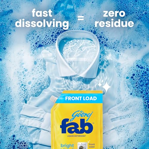 Image of Godrej Fab Liquid Detergent Refill Pouch for Front load Washing - 4 kg