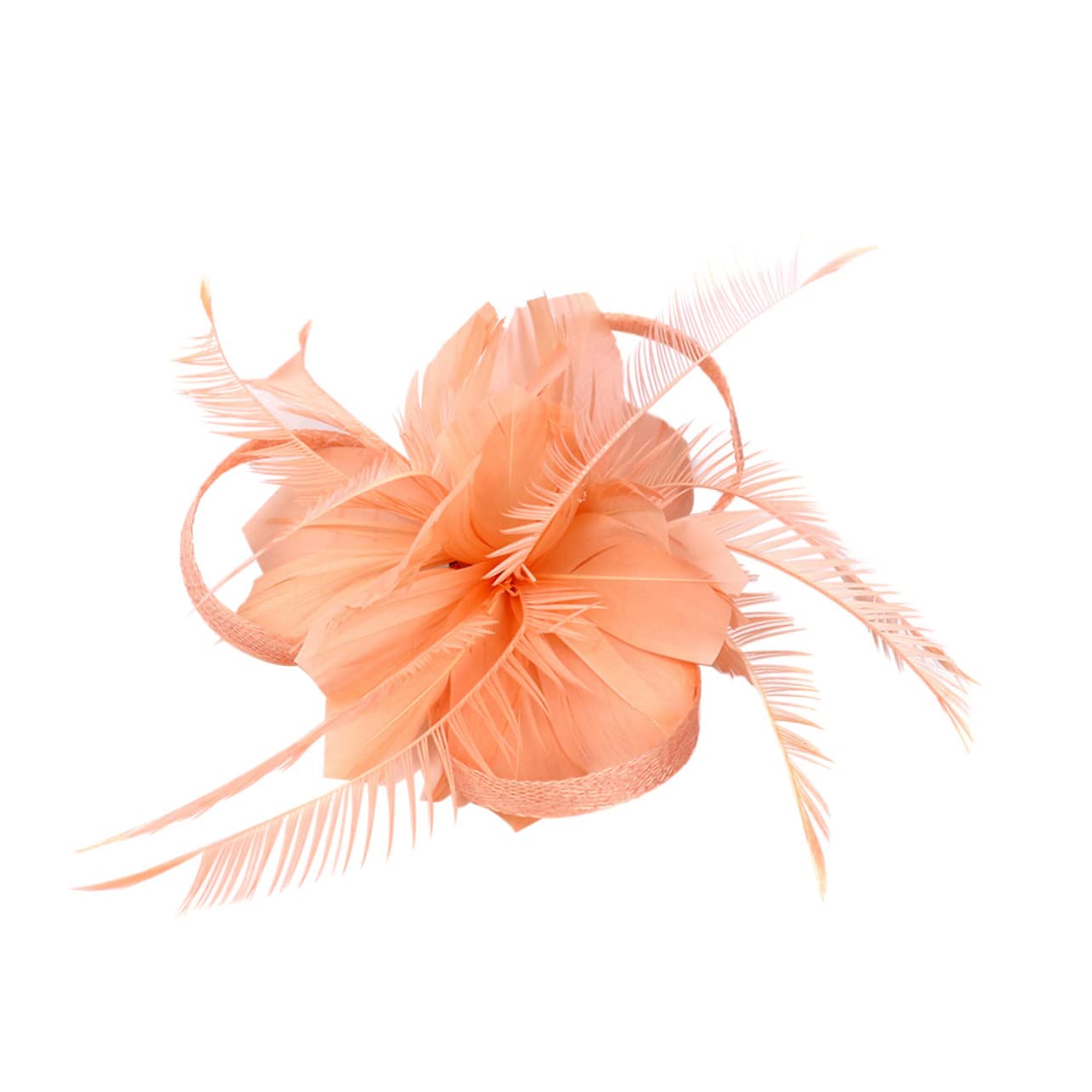 FOMIYES 1pc Elegant Flax Hair Side Clip for Women Shell Hair Accessory Unique Design Fits All Material for Weddings Parties and Special Occasions