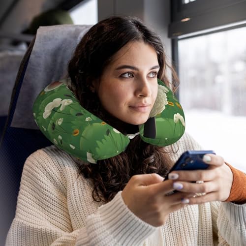 Almohada Viscoelástica de Viaje Tamaño Único miniatura 6