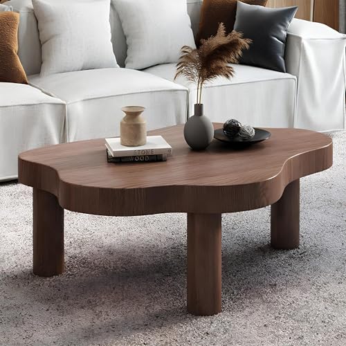 Table basse ronde moderne salon : meuble déco durable et stable