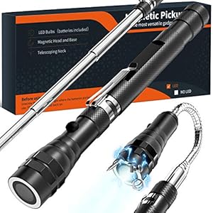 Gifts for Men Magnetic Tool Pickup – Gadgets for Men Gifts Who Have Everything Tool Gifts for Dad Him Men, Secret Santa…