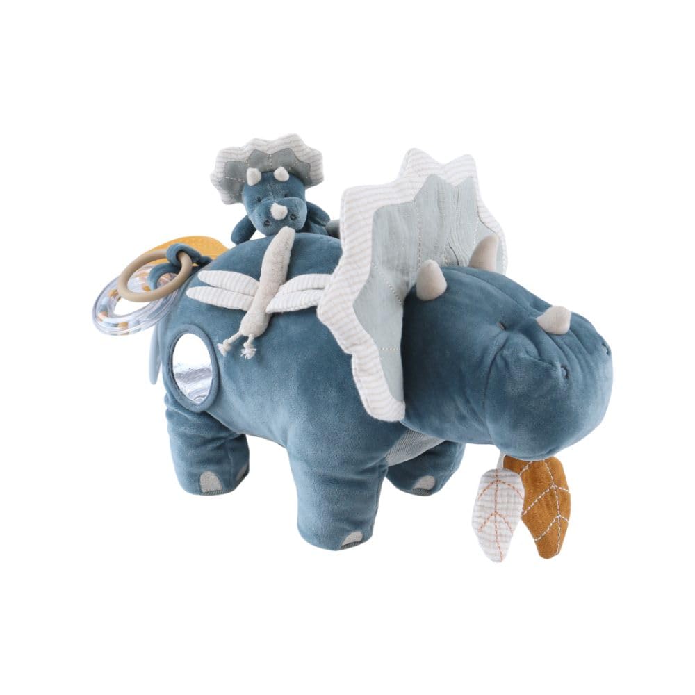 Noukie's - Peluche per Lo Sviluppo Ops - 40 cm - Veloudoux - Blu