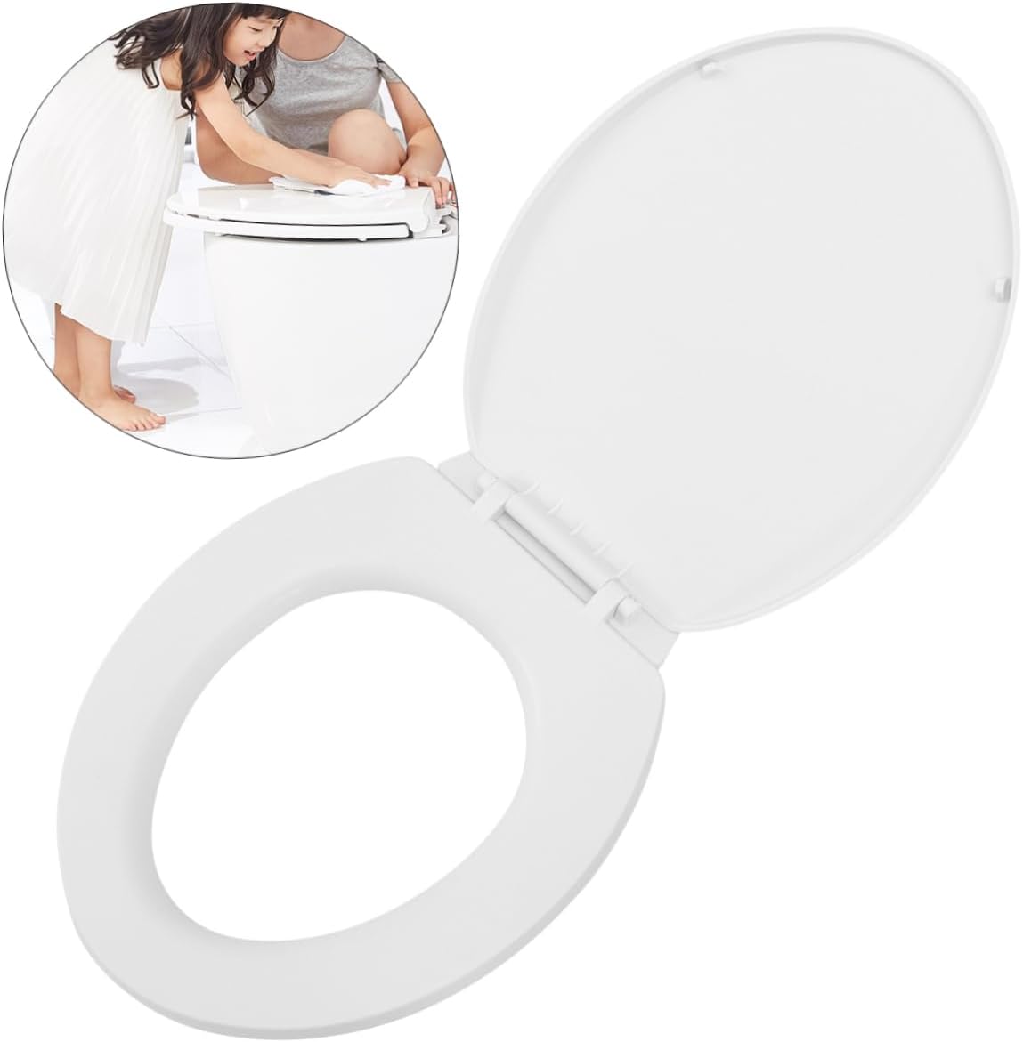 PRETYZOOM Toilet Seat Hinge Home Toilet Cover
