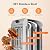 Electric Countertop Grill 2800W Portable Smokeless Barbecue Oven Griddle Stainless Steel Indoor Outdoor with Pan 110V US