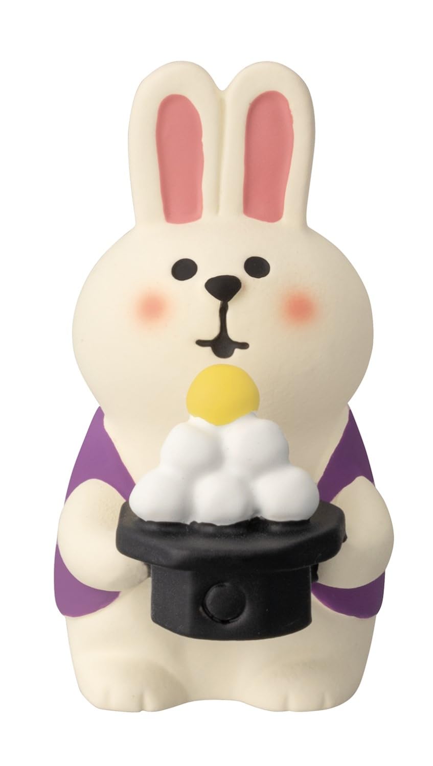 Amazon.co.jp: デコレコーポレーション concombre こどもうさぎ 月見