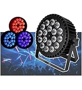 Amazon.co.jp: Frezon ムービングライト 6×15W ビーアイズ 高輝度 LED