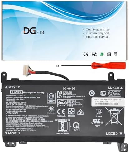 Bateria Fm08 Para Hp Omen 17 17-an Series 12pin Negro | Cuotas Sin Inter&eacute;s