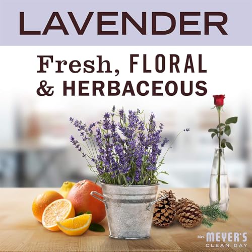 Image of Mrs. MEYER'S Signature Scents 3-Piece Liquid Dish Soap Set Refreshing Lemon, Soothing Lavender, and Fresh Basil (16 oz Each)
