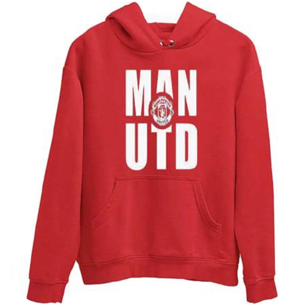 demamd print Demand Print Manchester United Football Hoodie for Men & Women | Cotton Blend Printed Sweatshirt | Winter Wear, Regular Fit, Soft & Comfortable-picture-15