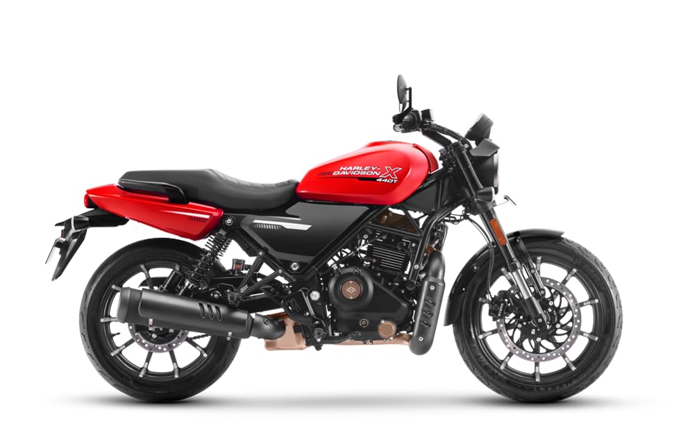 Image of Harley-Davidson X440 T Motorcycle 440 CC Pearl Red booking for Ex-Showroom | 5 Years Warranty