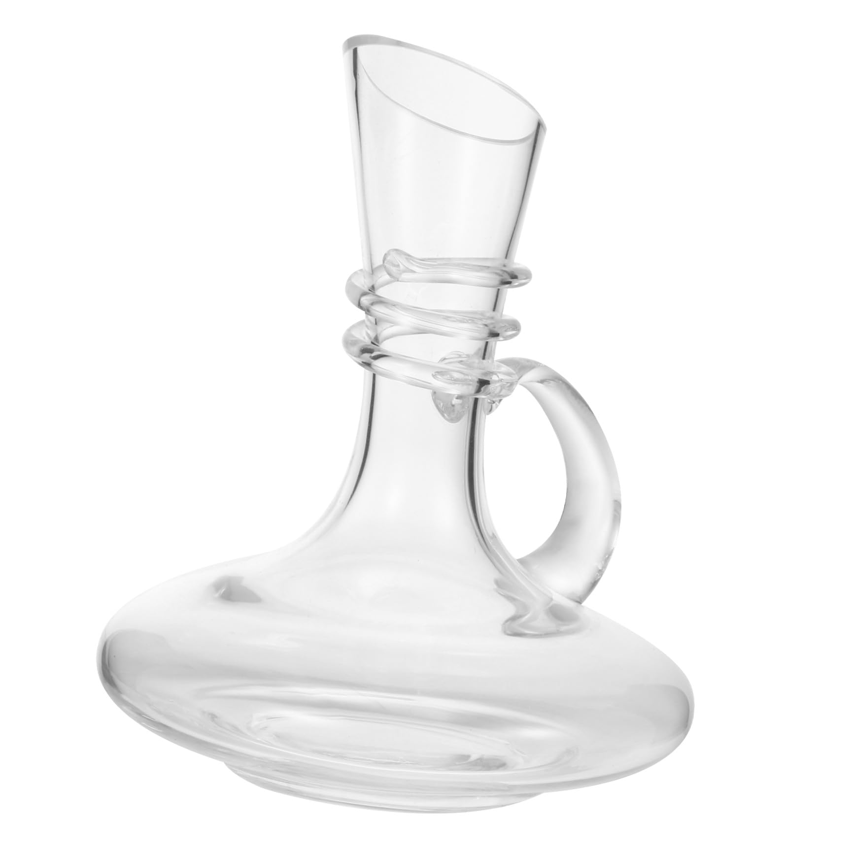 Cabilock 1pezzi Decanter per Vino in Cristallo Caraffa per Vino Vetro Versatore per Design Elegante