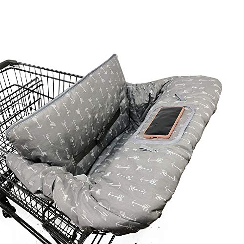 image for ICOPUCA Shopping Cart Cover for Baby boy Girl, Anti Slip Design, Cotto
