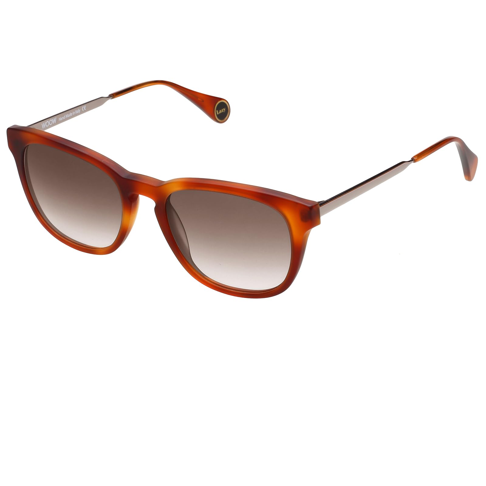 WOOW Gradient Square Unisex Sunglasses Super Lazy 2 6010 GR-BRN S |54| Brown Color Lens