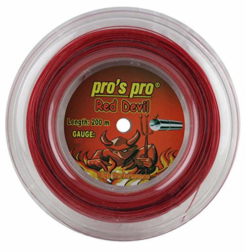 Pro's Pro Red Devil Tennissaite, 1,19 mm, 200 m