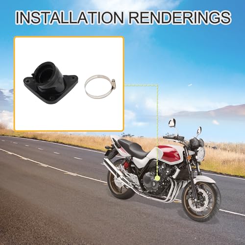 GOOFIT Colector De Admisión ideal para rutas off-road y karts 6