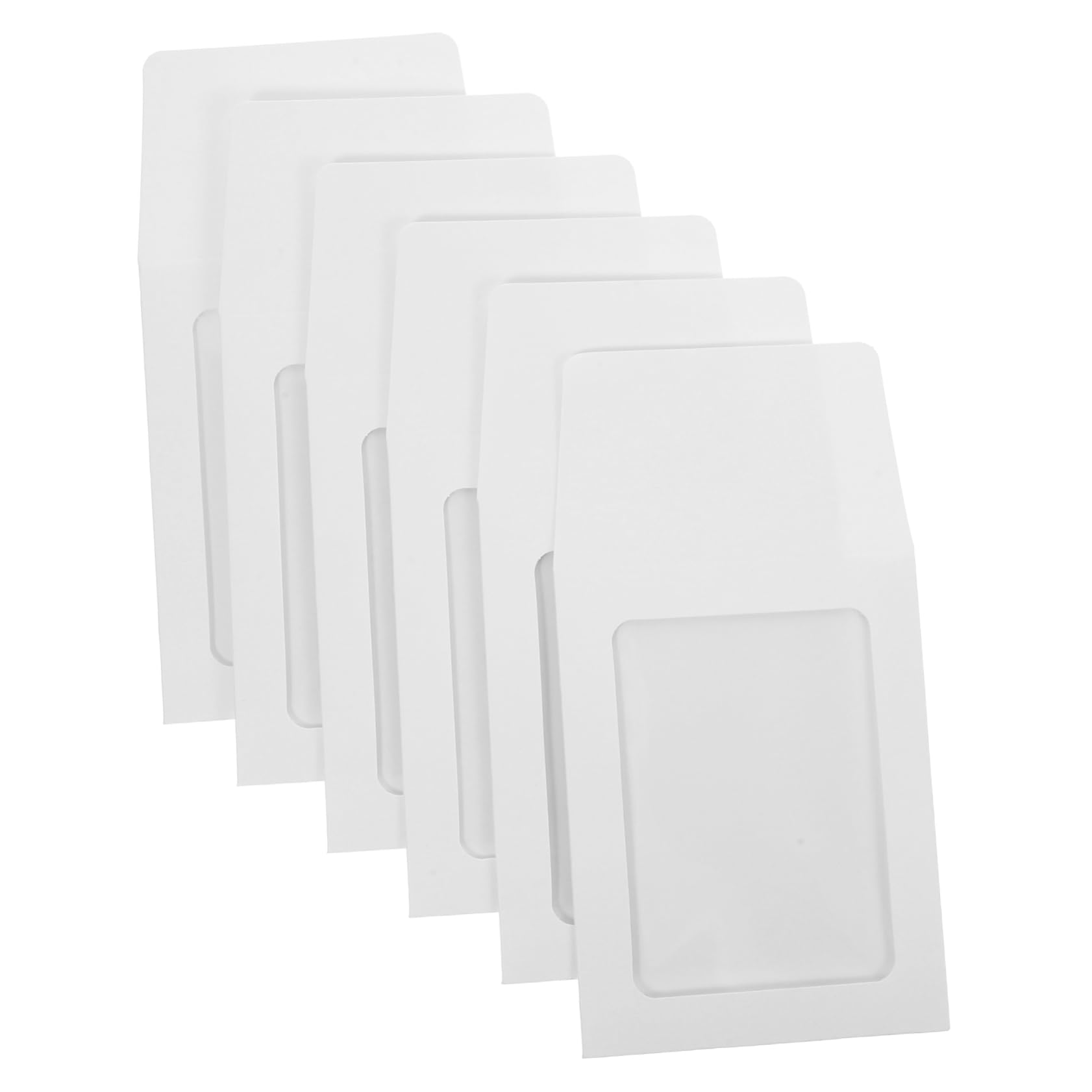 VILLCASE 100pezzi Buste Protettive Trasparenti Per Carte Da Gioco e Postcard Maniche Per Carte Collezionabili Accessori Per Raccoglitori e Organizzazione