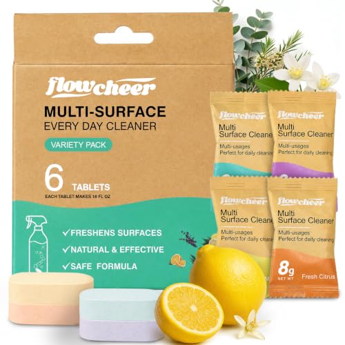 Image of flowcheer All Purpose Multi Surface Cleaner Refills (Mixed6)