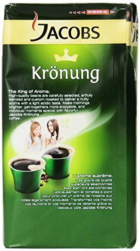 Jacobs Kronung Ground Coffee 500g / 17.6oz (1 Pack)