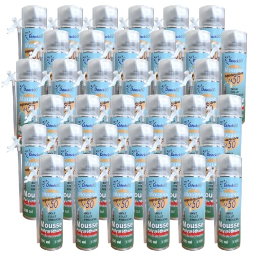 Mousse polyurethane pour isoler et reboucher les murs et fenetres - 2