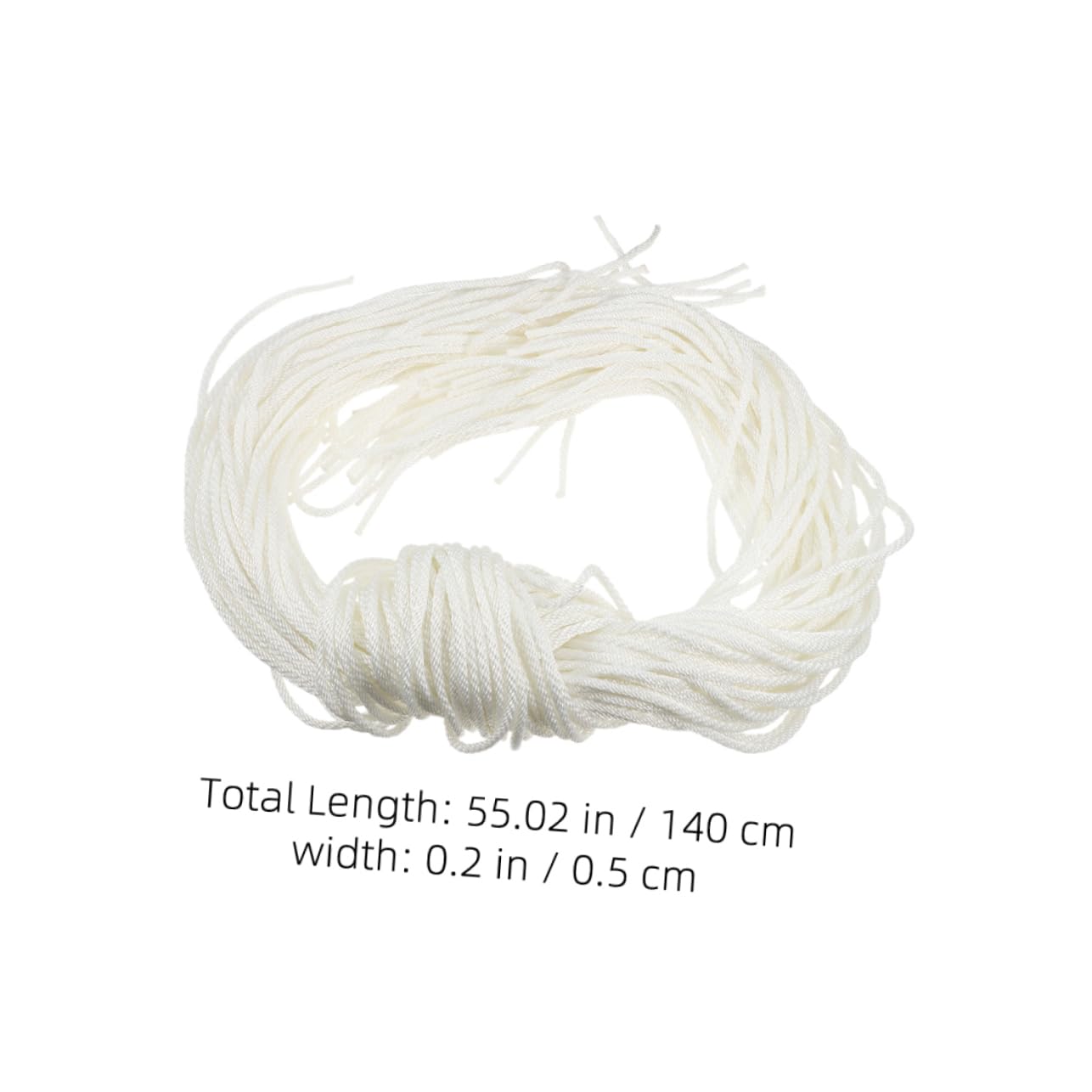 BESPORTBLE Corda di Avviamento a Strappo 50 Pezzi 5mm in Nailon