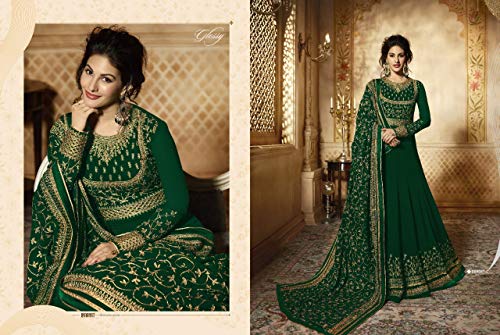 Image of Heni Fashion Ready To Wear Indian /Pakistani Chain Stitched Embroidered Anarkali Suit Anarkali Gown For Women