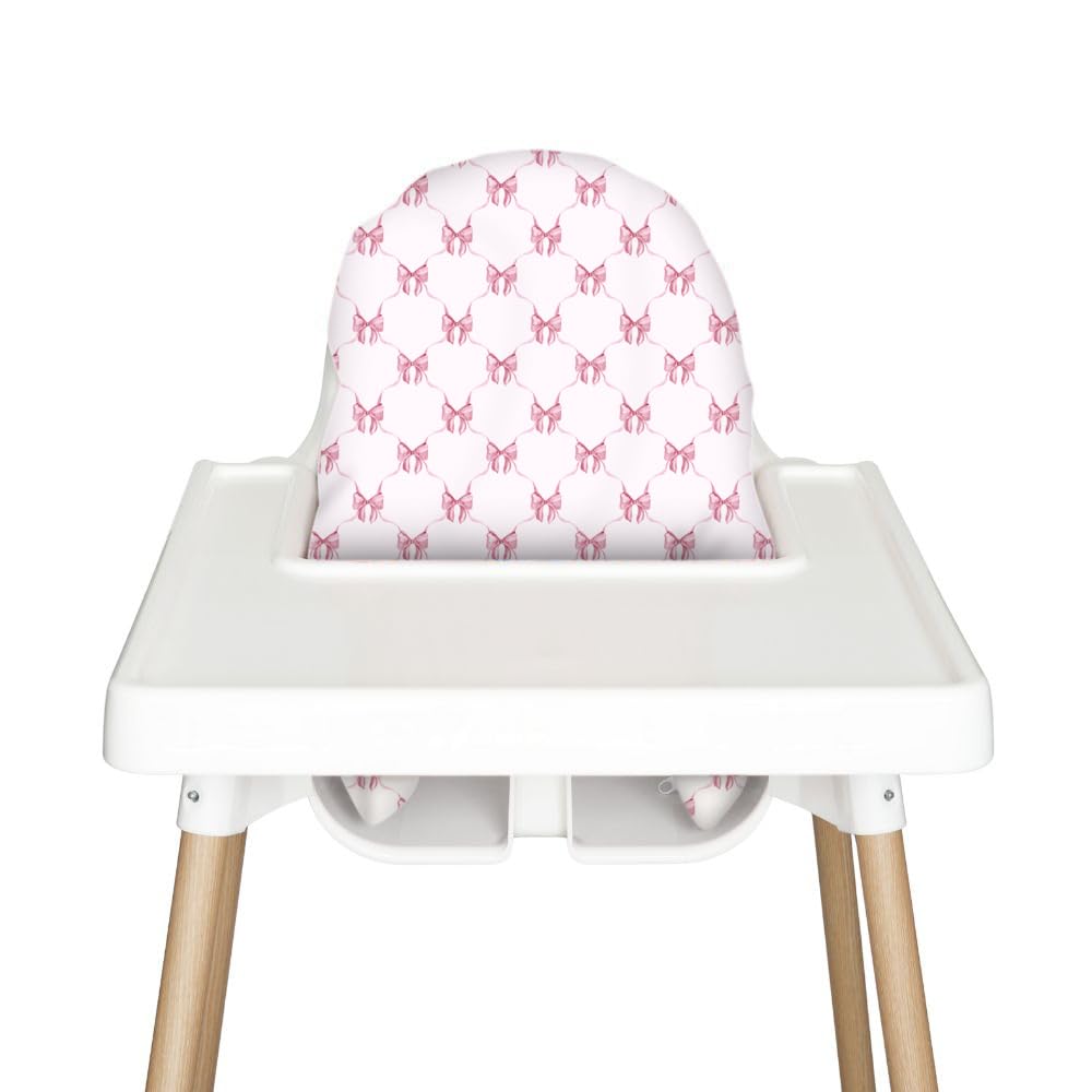 Nibble and Rest Highchair Cushion Cover for Inflatable Cushion, Compatible for IKEA Antilop Highchair, High Chair Accessories Stain-Proof and Wipeable Cushion Cover (Cushion NOT Included)
