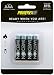 Powerex MHRAAAI4 Imedion AAA 950mAh 4-Pack Rechargeable Batteries