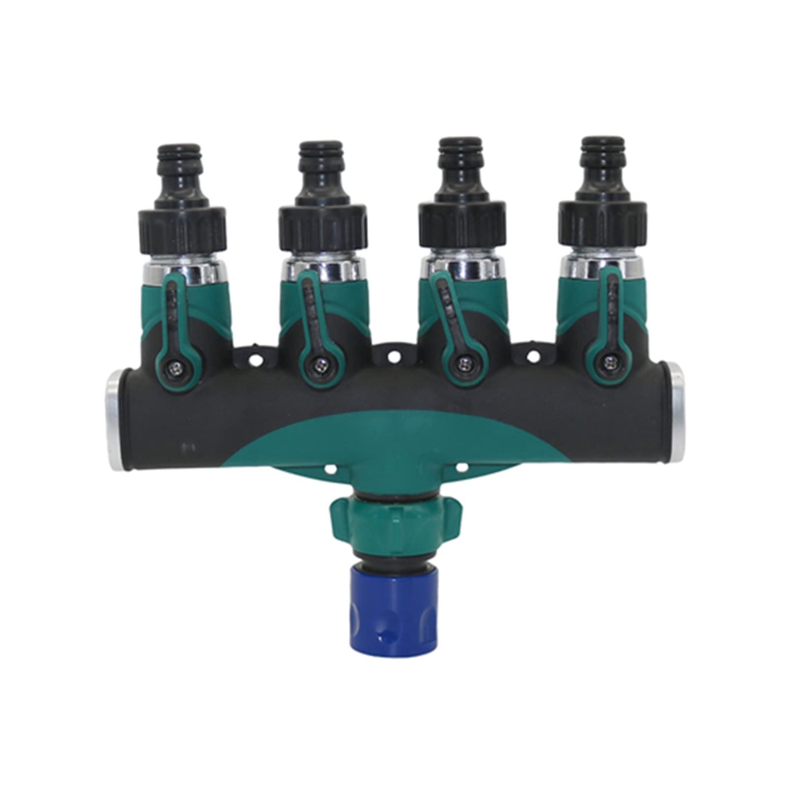 Adaptador de Conector de Utilidad Adaptador de Conector de Manguera 1 Juego de Kits Deua Rosca Estánde 3/4 de Pulgada Conector Recto Y de 4 Vías Accesorios para de Riego de Jardín/Cctor de 4 Vías