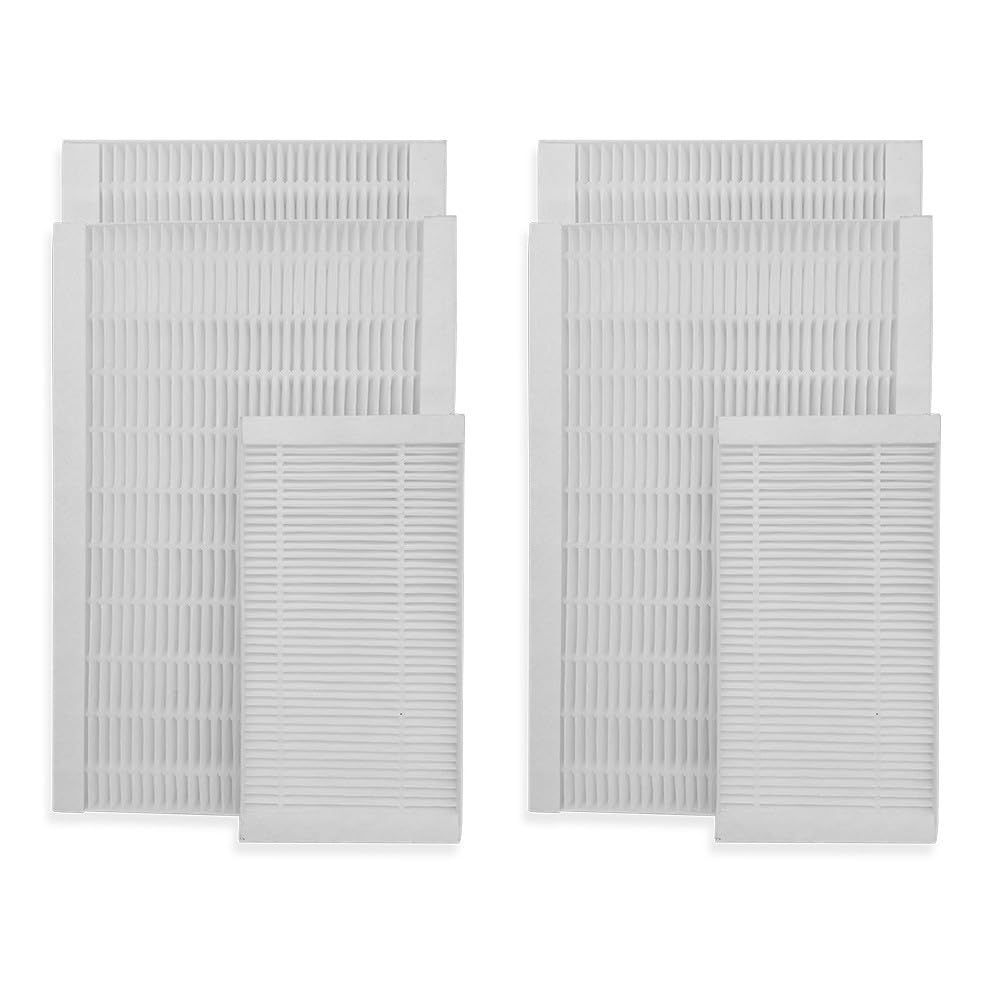 SINEA – Pack de 6 filtres F7 (2 lots de 3) compatibles VMC Double Flux Atlantic Duolix Max/Duolix Max Hygro – Purification haute efficacité de l’air