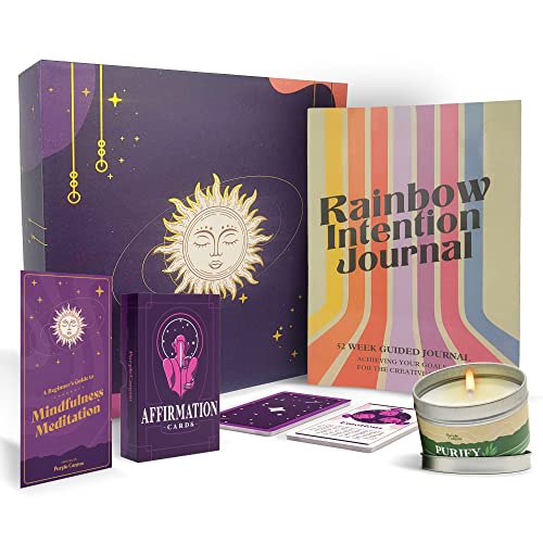 Purple Canyon Meditation Starter Kit | Self-Reflection Kit Includes Manifestation