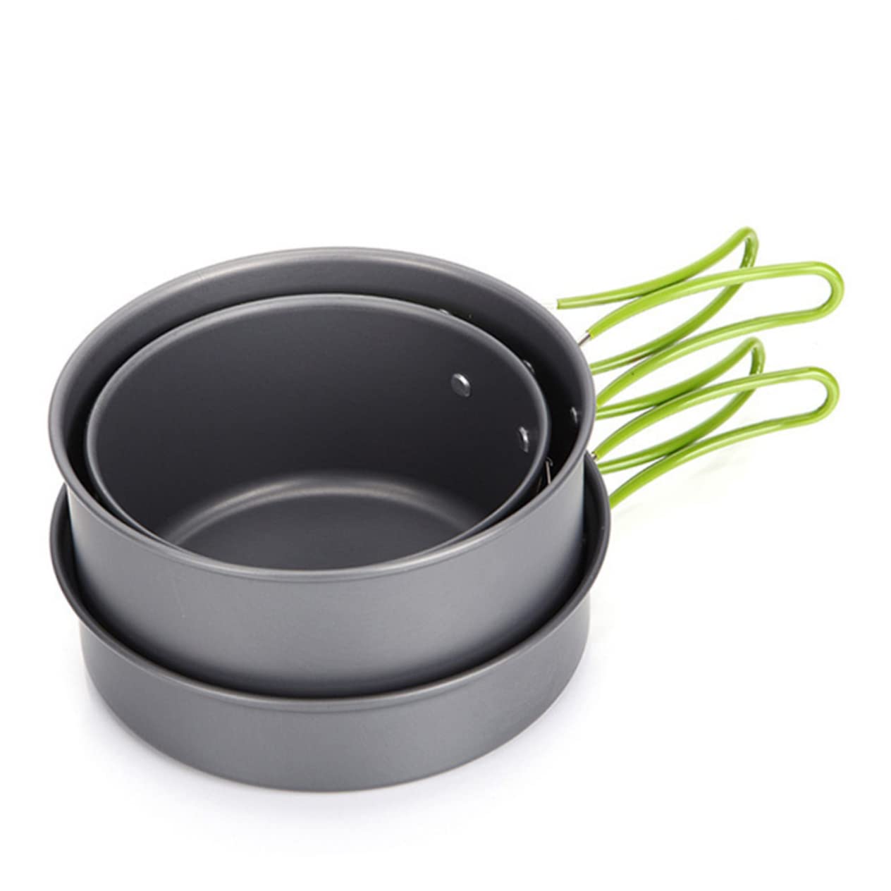 HANABASS Camping Utensil Set Portable Cooking Kit Pot Pan Set for Outdoor Camping Cookware Accessories
