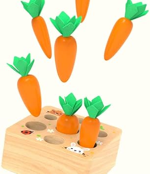 Ancaixin Montessori Toys for Babies 6-12 Months, Wooden Toys for 1 Year Old
