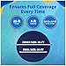 Blue Wave Gold 15-Year 24 ft Round Above Ground Pool Cover for Winter– Durable & Weather-Resistant Polyethylene – 4 ft Overlap, Black Underside, Reinforced Grommets, Winch, Cable – Royal Blue