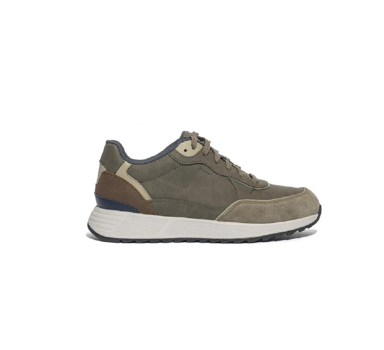 Geox Men U Molveno Sneaker, Gray, 10.5 UK