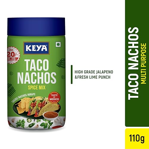Image of Keya Taco Nachos Spice Mix 110g