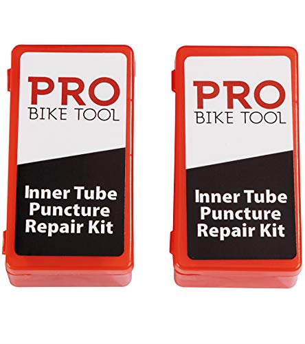 image for PRO BIKE TOOL 14 PC Bicycle Inner Tube Patch Kit - 2 Pack - Reliable T