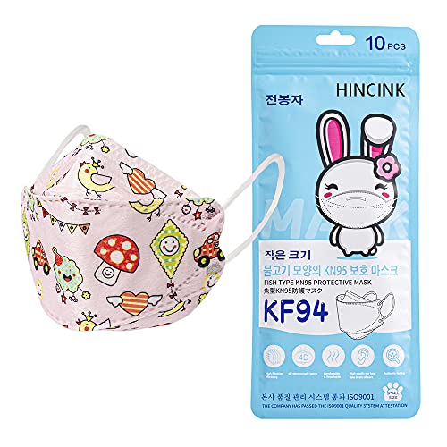 [RZLU Direct] �y10/20/50������z kf94�}�X�N �q�� �ʕ ������ �� kid masks 3D���̍\�� 4�w �s�D�z �� ���@�\ �򖗖h�~ �ʊw ��ʕی� 6�F 3~12�ˌ��� HINCINK (B, 10������)