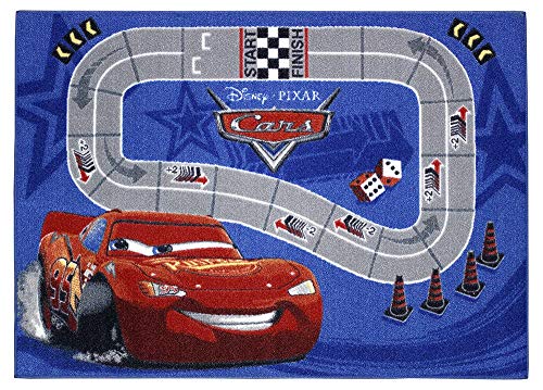 Associated Weavers Kids Corner Tapis Disney Cars circuit 95 x 133 cm