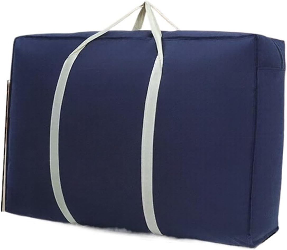 ZGHNASHUN Waterproof Bag Waterproof Storage Bags Moving, Clothes, Quilt, Luggage Packing, Mobile Suitcases, Moisture-proof(Blue-58x40)