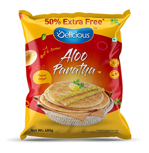 Elicious Aloo Paratha, 320g+ 160gFree