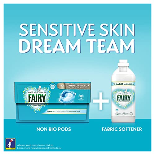 Fairy Non Bio PODS Washing Liquid Capsules, For Sensitive Skin, 108 Washes (54x2) - Image 4
