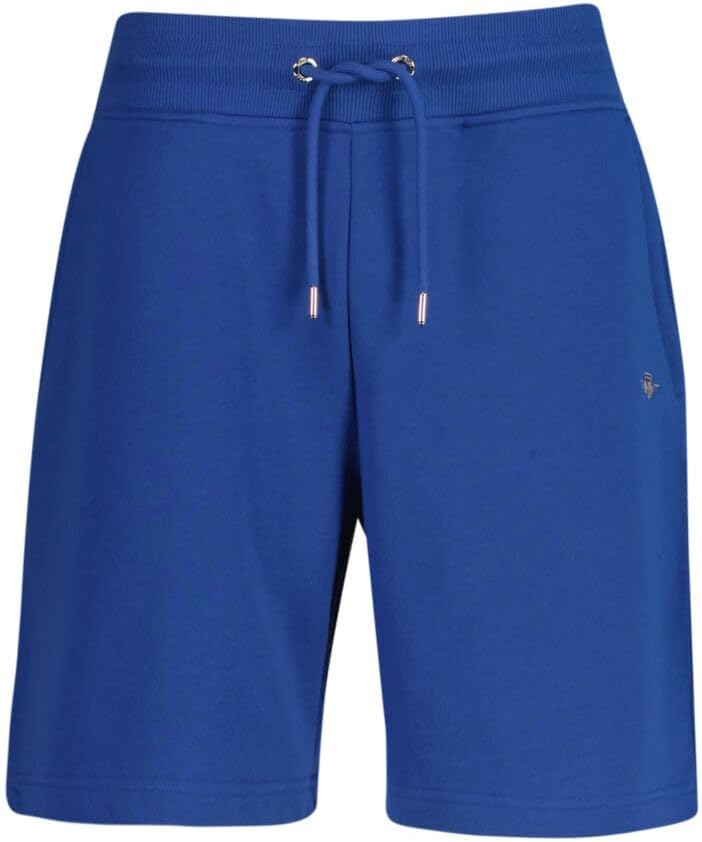 GANT Reg Shield sweatshorts voor heren, korte sweatbroek, zwart, XL