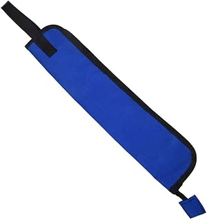 Soporte para baquetas, 5 colores Tela Oxford duradera Bolsa de almacenamiento para baquetas Bolsa de transporte para baquetas Accesorio para instrumentos(azul)