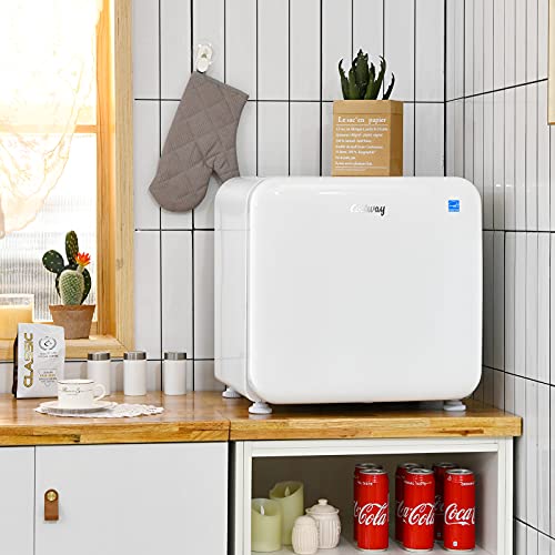 Costway EP24436US-IV Compact Refrigerator thumb #1