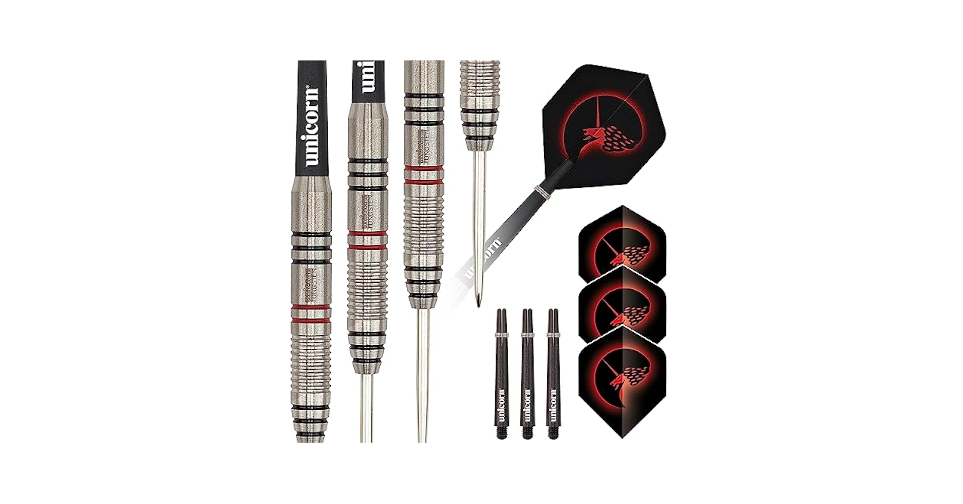 ダーツ unicorn CORE XL STRIKER STEEL 21g Amazon.com : Unicorn Steel Tip Darts Set | Core Plus